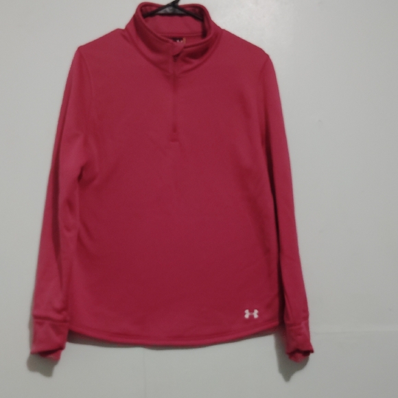 Under Armour Fuchsia Half-Zip Pullover - Picture 1 of 4